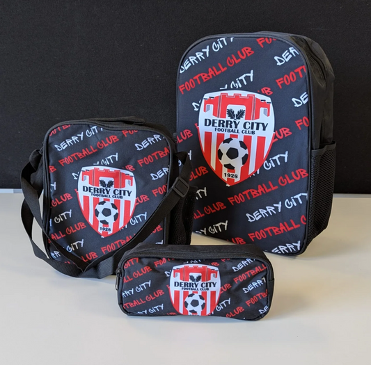 School Set:  School Bag, Lunch Bag & Pencil Case