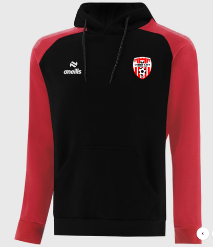 Odin Hoodie - Black/Red - Adult