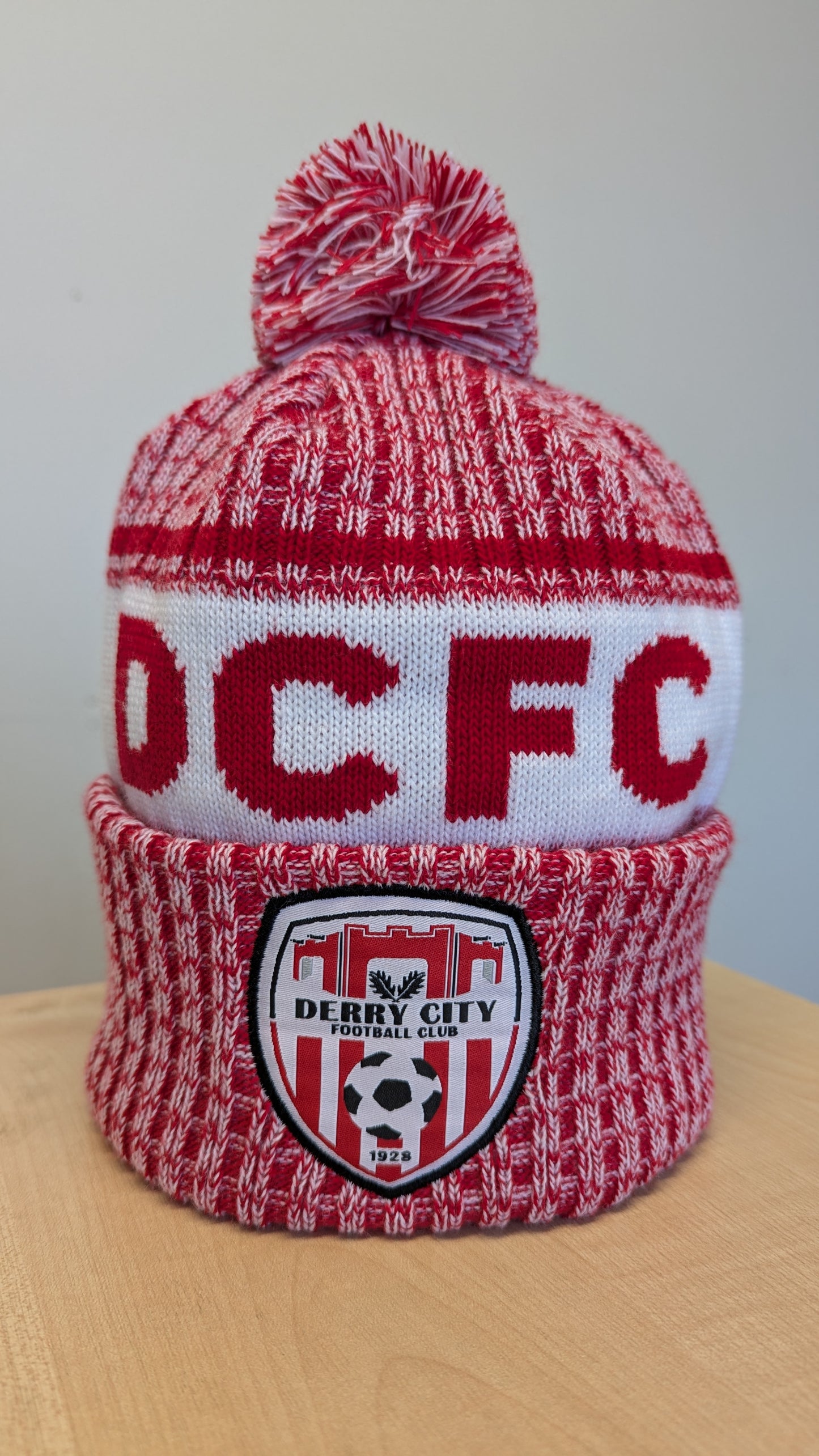 DCFC Melange Knit Bobble Hat