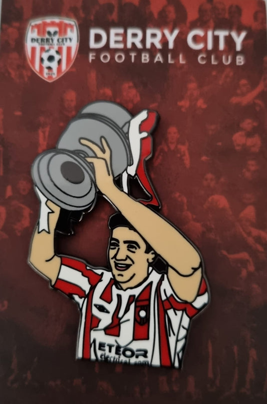 Peter Hutton Pin Badge