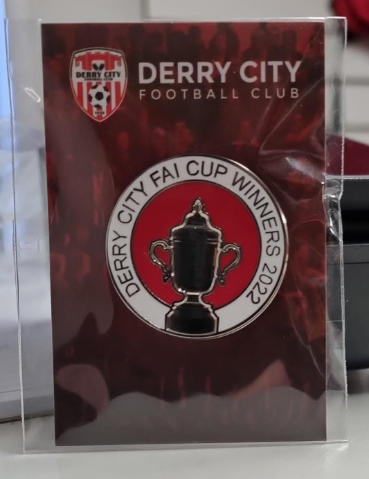 FAI Cup Winners Badge